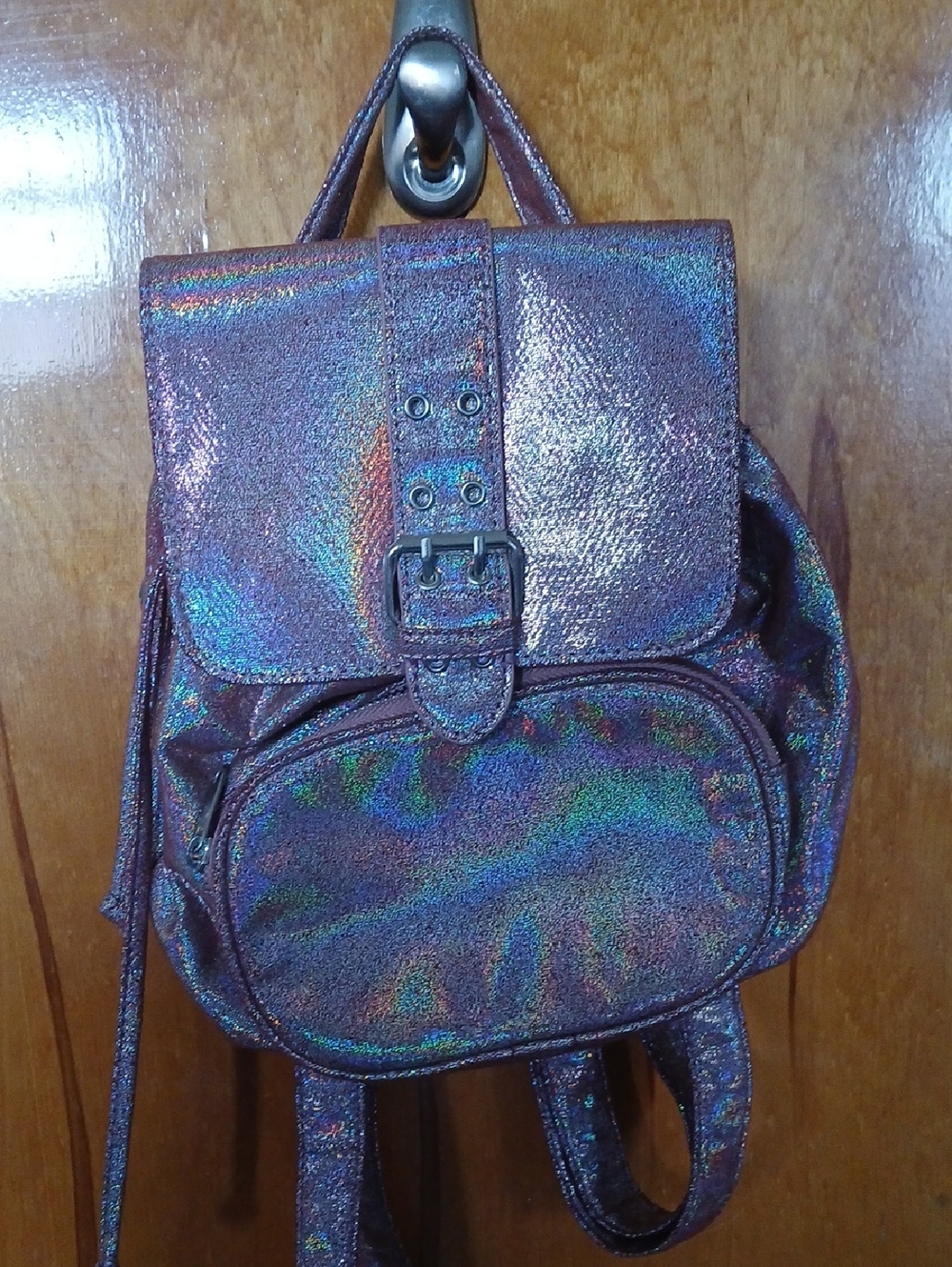 Wild Fable Pink Shimmery Mini Backpack/Purse - Stylish Women’s Bag